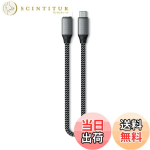 �y���������zSATECHI USB-C to USB-C �P�[�u�� 25cm �| USB4 �P�[�u�� 100W �}���[�d �ő�8K@60Hz �f���o�́A40Gbps �����f�[�^�]�� �| MacBook Air & Pro M5/M4�AiPhone 17-15 �V���[�Y�AiPad Air & Pro M5/M4 �p