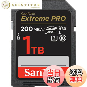 �y���������zSanDisk (�T���f�B�X�N) 1TB Extreme PRO SDXC UHS-I �������[�J�[�h - C10�AU3�AV30�A4K UHD�ASD�J�[�h- SDSDXXD-1T00-GN4IN