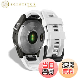 �y���������zHeeNia QuickFit 22mm �o���h Garmin Fenix 8 47mm/Fenix 8 Sapphire AMOLED 47mm/Fenix 8 Sapphire Dual Power 47mm/Fenix E 47mm/Fenix 7 Pro Solar �Ή� �X�g���b�v �V���R�� �x���g �p Fenix 7 Pro/7/6/5/6 Pro�����o���h (��)