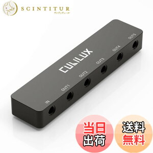 �y���������zCubilux �}���`�I�[�f�B�I�X�v���b�^�[�A�X�e���I3.5mm�C���z��5���z��A5�E�F�C�w�b�h�z��AUX�����