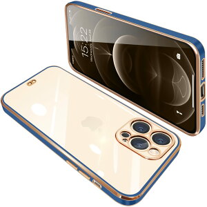 �y���������zONETIAOLONG �ɓK������iPhone12 Pro Max �p�̃P�[�X �N���A ���� �A�C�t�H��12pro max �p�̃J�o�[ �X�}�z�P�[�X �ϏՌ� TPU ���b�L���H �V���R�� �X���� �S�ʕی� ���^ �X�g���b�v�z�[���t