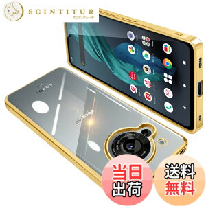 �y���������zAQUOS R7 �P�[�X SH-52C �N���A ���� �K�o�[ �X�}�z�P�[�X �ϏՌ� TPU ���^ �V���R�� �X���� �C�菝�h�~ ���ϖh�~ ���b�L���H �X�g���b�v�z�[���t��(�S�[���h)