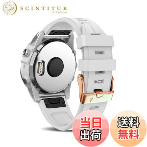 �y���������z[HeeNia] QuickFit 20mm Garmin Fenix 7S Pro Solar/Garmin Approach S70 42mm / Garmin Fenix 7S / Fenix 6S / Fenix 6S Pro/Garmin Descent Mk2S �Ή� �V���R�� �X�g���b�v ���f�B�[�X ���[�v �X�|�[�c�o���h ���v�x���g 