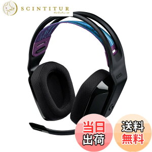 �y���������zLogicool G �Q�[�~���O�w�b�h�Z�b�g G535 ���C�����X �w�b�h�Z�b�g G535BK ���y�� 236g �}�C�N�t�� �[�d 33���ԘA���g�p�\ Discord �Ή� ���̉��� 2.1ch �X�e���I USB PC PS5 PS4 �w�b�h�z�� �w