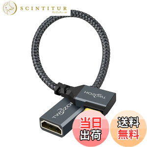 �y���������zTwozoh 90�x���pHDMI���X - Mini �P�[�u�� 0.2M �p�x�t��HDMI(���X)-�~�j(�I�X)�A�_�v�^�[�P�[�u�� 3D/4K 1080p�Ή� �K�i���������s��