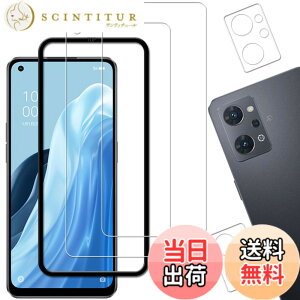 �y���������z�y2+2���Z�b�g�zKPNS �K�C�h�g�t�� ���{�f�ސ� �����K���X OPPO Reno9 A/OPPO Reno7 A OPG04 �p �K���X �t�B���� �J�����t�B���� �J�o�[ �ی�t�B����
