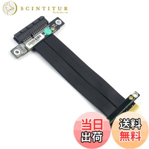 �y���������z10Gtek PCIE 3.0 �����P�[�u�� 4X to 4X �I�X-���X �X�g���[�g to �X�g���[�g �G�N�X�e���_�[���C�U�[�P�[�u�� ���h�~EMI �V�[���h 20cm(�S��24cm)