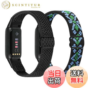 �y���������zRunostrich �R���p�`�u�� Fitbit Luxe/Fitbit Luxe Special Edition SE �i�C�����e���X�|�[�c�o���h�����p�X�g���b�`�o���h �X�g���b�v �����\�ȐL�k���x���g �y�� �ʋC�� �X�gfor Fitbit Luxe fit