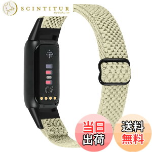 �y���������zRunostrich �R���p�`�u�� Fitbit Luxe/Fitbit Luxe Special Edition SE �i�C�����e���X�|�[�c�o���h�����p�X�g���b�`�o���h �X�g���b�v �����\�ȐL�k���x���g �y�� �ʋC�� �X�gfor Fitbit Luxe fit
