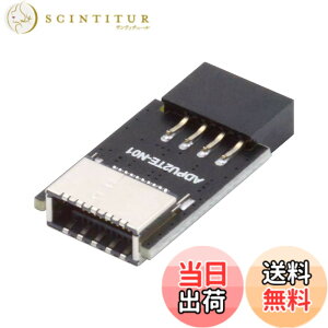 �y���������zNFHK USB 3.1 �t�����g�p�l���\�P�b�g�L�[-A Type-E to USB 2.0 9�s�� 10�s�� ���C���{�[�h�w�b�_�[ �I�X�����A�_�v�^�[