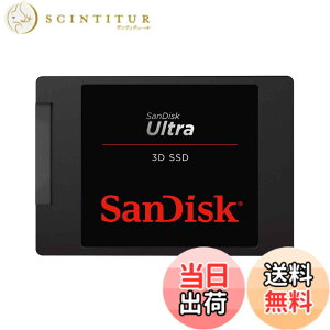 �y���������z�y �T���f�B�X�N ���K�i �z SanDisk �T���f�B�X�N ���� SSD Ultra 3D 1TB 2.5�C���` SATA (�ǂݏo���ő� 560MB/s �����ݍő� 520MB/s) PC ���[�J�[5�N SDSSDH3-1T00-G26