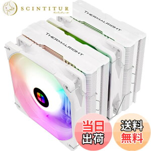 �y���������zTHERMALRIGHT PA120 White ARGB CPU������M��A�_�u���^���[�����M��A6�{�̃z�b�g�p�C�vCPU��p��A�_�u��TL-C12W-S PWM�t�@���A�A���~�����M��J�o�[�AAGHP�Z�p�AAMD/Intel�v���b�g�t�H�[��