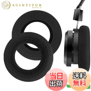 �y���������zGeekria �C���[�p�b�h Comfort �݊��� �p�b�h �O���h GRADO SR60, SR80, SR125, SR225, SR325, SR80e, M1, M2 �w�b�h�z���ɑΉ� �p�b�h �C���[/�C���[�J�b�v (�X�|���W/�u���b�N)