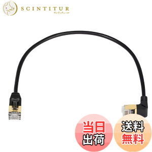 �y���������zSinLoon 90�xCat8�C�[�T�l�b�g�P�[�u���A����40Gbps 2000Mhz�l�b�g���[�N�P�[�u���A�����b�L�v���OSFTP�P�[�u��Cat8 RJ45�R�l�N�^�Q�[��LAN �P�[�u���A�Q�[��PC PS Xbox���f��(Down 0.3M/1FT)