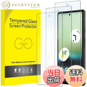 �y���������zJETech Google Pixel 6a�p �t���ی�t�B���� 6.1�C���` �����K���X�t�B���� �w��ID�Ή� HD�N���A 3���Z�b�g