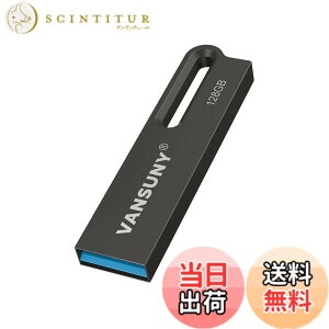 �y���������zVansuny USB������ 128GB USB3.2 Gen1 �ő�Ǐo���x120MB/s ���� ������ �h�� USB�������[128�M�K ��e�� Windows PC�ɑΉ�(��)