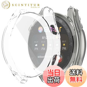 �y���������zMiimall�y2���Z�b�g�zHuawei Watch 3 Pro �P�[�X �t�@�[�E�F�C�E�H�b�`3 Pro�J�o�[ �\�t�g TPU �S�ʕی�P�[�X Huawei Watch 3 Pro��p �P�[�X �J�o�[ �X�N���b�`�h�~ �����ߗ� �h���� TPU�ޗ��P