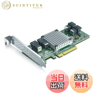 �y���������z10Gtek PCIe to SFF-8643 �A�_�v�^�[�J�[�h U.2 SSD/X8/(4) SFF-8643�Ή� PEX8724�R���g���[���[ ����PCIe�X���b�g�T�|�[�g