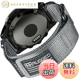 �y���������zHemsut �K�[�~���E�H�b�` �i�C�����X�|�[�c�o���h Fnix/Forerunner/Approach/MARQ/Quatix/D2/Instinct/Enduro/Tactix�V���[�Y�p �A�b�v�O���[�h���ꂽ�R�l�N�^ �K�[�~���̃N�C�b�N�t�B�b�gver ����
