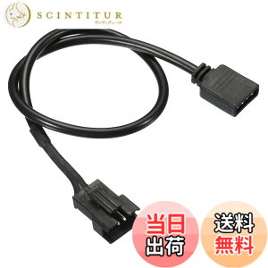 �y���������zPATIKIL 4�s�� 12V 30cm���� �R���s���[�^ �}�U�[�{�[�h �C���^�[�t�F�C�X - SM4P �I�X�����P�[�u�� �d���A�_�v�^ �v���X�`�b�N ���^�� RGB �t�@���p LED �X�g���b�v �u���b�N
