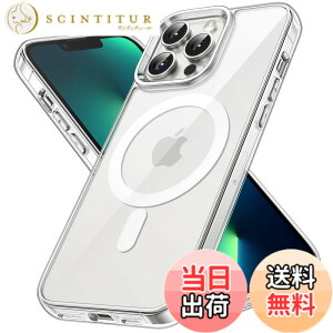 �y���������zJETech iPhone13ProMax �}�O�l�b�g �P�[�X(13 Pro Max 6.7�C���`�p) MagSafe ���C�����X�[�d�Ή� �Ռ��z�� �o���p�[�J�o�[ �����h�~ �����o�b�N (�N���A)