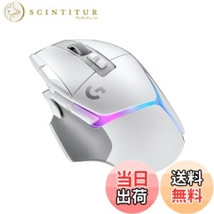 �y���������zLogicool G �Q�[�~���O�}�E�X G502 X PLUS LIGHTSPEED ���C�����X �}�E�X G502XWL-RGBWH LIGHTFORCE �n�C�u���b�h�X�C�b�` HERO 25K �Z���T�[ 13�v���O�����{�^�� USB Type-C �[�d LIGHTSYNC RGB POWERPLAY ��