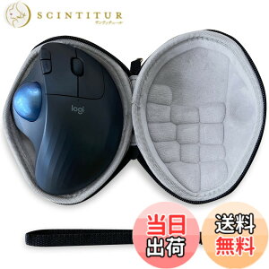 �y���������z���W�N�[�� (Logicool) ERGO M575GR / M575S ��p�ی���[�P�[�X �g���b�N�{�[���}�E�X ���� Bluetooth ���C�����X�}�E�X (Gray)