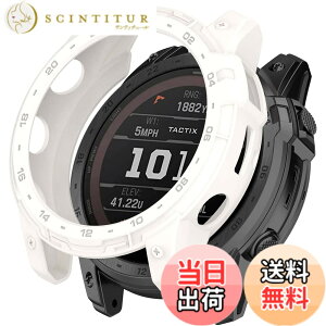 �y���������zMiimall�Ή�Garmin Enduro 2/Garmin Tactix 7 �P�[�X TPU�ގ� �\�t�g �h�Ռ� �y�� ���^ �K�[�~�� Enduro 2 �J�o�[ �����h�~ �����Ή� Enduro 2�ی�J�o�[ �o���p�[�i�z���C�g�j