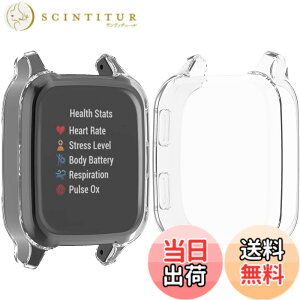 �y���������zMiimall�Ή�Garmin Venu SQ2/SQ/SQ2 music/SQ music �t�B���� �J�o�[ TPU Garmin Venu SQ2 music �S�ʕی�P�[�X �d�C���b�L���H �����ߗ� �Ռ��z�� �w��h�~ ���y�� �K�[�~�� Venu SQ2 �P�[�X �C�A�h�~ 