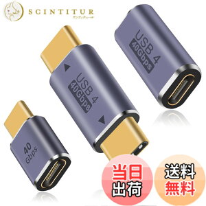 �y���������zDuttek USB Type C�����A�_�v�^, 40Gbps USB Type C �ϊ��A�_�v�^, USB4 Type C �ϊ��A�_�v�^ 8k@60HZ��100W 5A�̋}���[�d���T�|�[�g�AThunderbolt 3/4��USB Type C�C���^�[�t�F�[�X�f�o�C�X�ƌ݊�������