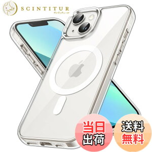 �y���������zJETech iPhone 13 mini �}�O�l�b�g �P�[�X(5.4�C���`�p) MagSafe ���C�����X�[�d�Ή� �Ռ��z�� �o���p�[�J�o�[ �����h�~ �����o�b�N (�N���A)
