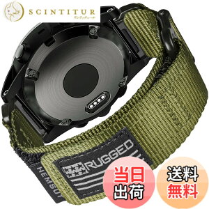 �y���������zHemsut �K�[�~�� �x���g �K�[�~���E�H�b�` �i�C�����X�|�[�c�o���h Fnix/Forerunner/Approach/MARQ/Quatix/D2/Instinct/Enduro/Tactix�V���[�Y�p �A�b�v�O���[�h���ꂽ�R�l�N�^ �K�[�~���̃N�C�b�N