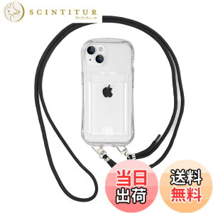 �y���������zPelanty for iPhone 13 Mini ��|���P�[�X �N���A �_��V���R�� ����TPU�o���p�[ for iPhone13mini �w�ʃJ�o�[ IC�J�[�h���[ �l�b�N�V�����_�[ �X�g���b�v�t�� �A�C�t�H��13�~�j �X�}�z�P�[�X 