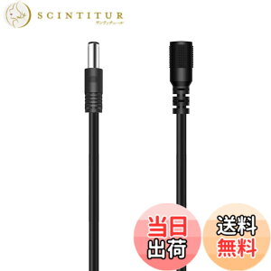 �y���������zDC �����P�[�u�� 5m (�u���b�N) Suptopwxm 5.5x2.1mm DC�A�_�v�^�����P�[�u�� AC�W���b�N DC�v���O DC�I�X - ���X�R�l�N�^ �P�[�u�� �pLED�AWeb���A㤑��A�ԁA���j�^�[�A����т��(�O�a5.5 m
