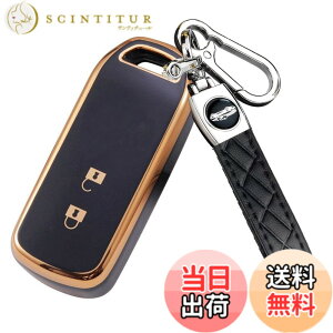 �y���������z[YANMW] N-BOX�L�[�P�[�X�K���z���_ NBOX�L�[�J�o�[ N-BOX N-ONE N-WGN N-���S��NBOX�J�X�^�� N-VAN JF1 JF2 JF3 JF4�L�[�z���_�[ �X�}�[�g�L�[�P�[�X 2�{�^�� (�u���b�N)