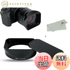 �y���������zJJC ���^�� �����` �����Y�t�[�h + �t�[�h�L���b�v XF 56mm F1.2 R WR �����Y �p �N���[�j���O�N���X �t��