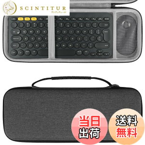 �y���������zGeekria ���[�P�[�X �݊��i���W�e�b�N Logicool K380 + Pebble M350 ���C�����X �L�[�{�[�h ���� �}�E�X �n�[�h�V�F���g���x���L�������O�o�b�O