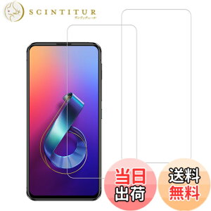 �y���������z�y2���Z�b�g�zKPNS ���{�f�ސ� �����K���X ASUS Zenfone 6 ZS630KL �p �K���X�t�B���� �����K���X �J�o�[ �ی�t�B����