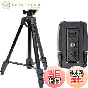 �y���������zSLIK �X�}�z�O�r GX-S 6400 with One More �N�C�b�N�V���[�Z�b�g �J�����E�r�f�I�J�����Ή� ���o�[���b�N�� 21mm�p�C�v�a 3WAY�_�� �S��1540mm �N�C�b�N�V���[�� GXS6400ST �y���ʃZ�b�g�z
