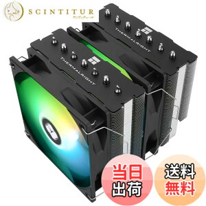 �y���������zThermalright PS120SE ARGB CPU�G�A�N�[���[�A7�{�̃q�[�g�p�C�v�ACPU�N�[���[�A�f���A���t�@��120mm TL-C12B-S V2 PWM�G�A�N�[���[�AAGHP��4����Z�p�AS-FDB�x�A�����O�AAMD:AM4/AM5/Intel 1851/1700/1150