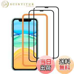 �y���������z�y2���Z�b�g�z�K�C�h�g�t�� KPNS ���{�f�ސ� �S�ʕی� iPhone 11 / iPhone XR �p �K���X�t�B���� �����K���X �J�o�[ �ی�t�B����