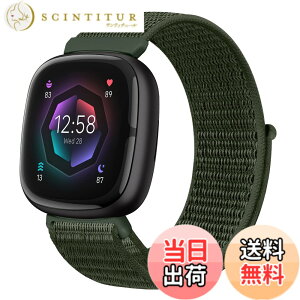 �y���������zHuamanlou �R���p�`�u�� Fitbit versa 4/Fitbit versa 3/Fitbit Sense 2 Fitbit Sense �o���h�A�i�C�����X�|�[�c�o���h�u���X���b�g�ʋC�����߉\�Ȍy�ʌ����X�g���b�v���X�g�o���h�A�N�Z�T��