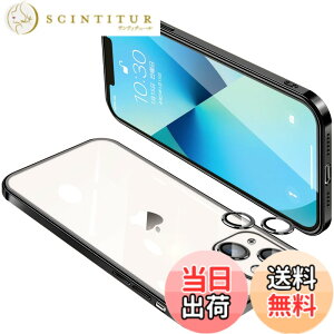 �y���������zONETIAOLONG �ɓK������iPhone13 Mini �p�̃P�[�X �N���A �A�C�t�H��13Mini �p�̃����Y�ی� �J�o�[ �ϏՌ� ���� �X�}�z�P�[�X �S�ʕی� �y�� ���b�L���H TPU ���^ �X�g���b�v�z�[���t�� ��