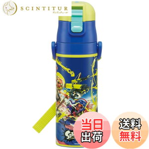 �y���������z�X�P�[�^�[(Skater) ���� �q���p ������ 470ml �X�v���g�D�[�� 3 �j�̎q �ۗ��p �X�e�����X �y�ʃ^�C�v waterbottle �X�|�[�c�{�g�� �L�b�Y ���ǂ� ���r SDC4-A