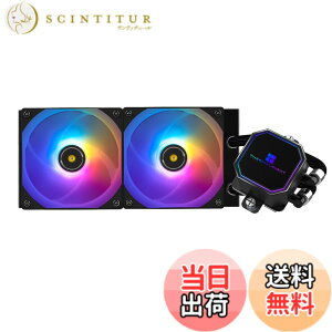 �y���������zThermalright Frozen Prism 240 Black ARGB AIO ����N�[���[�A�t��CPU�N�[���[�A2x120mm PWM�t�@������V�X�e���A1850RPM�����AAMD/AM4/AM5 & Intel LGA115X/1200/2066/1700 �ɓK�����܂��B