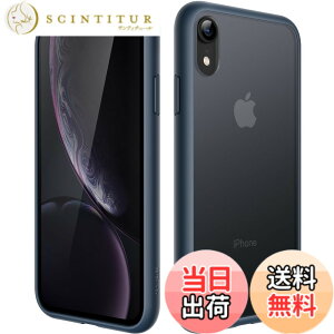 �y���������zJETech �}�b�g�P�[�X iPhone XR 6.1�C���` �ϏՌ����~���^���[�O���[�h�̗����h�~ ������̔������̔w�ʓd�b�J�o�[ �w��h�~ (�X�g�[���u���[)
