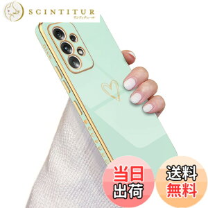 �y���������zQLTYPRI Samsung Galaxy A53 5G �P�[�X SC-53C/SCG15 �P�[�X ���킢�� ���b�L���u�n�[�g�\�t�g TPU �J�o�[ ���� �l�C �y�� �X�}�z�P�[�X �����Y�ی� �����h�~ �J�o�[ Qi ���C�����X�[�d�Ή� �g