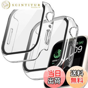 �y���������z�y2����zFALSAD Apple Watch �J�o�[Series11/10/9/8/7/6/5/4/Se3/Se2/Se �Ή��A�b�v���E�H�b�` �P�[�X 46mm 42mm 40mm 44mm 45mm 41mm, �h��PC�f�ނƃK���X�t�B������̌^ iwatch �ی�J�o�[, �ϏՌ� ��