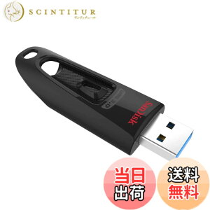 �y���������z�y �T���f�B�X�N ���K�i �z SanDisk ���[�J�[5�N USB������ 128GB USB 3.0 �X���C�h��Ultra �ǎ�ő�130MB/�b SDCZ48-128G-J46 �V�p�b�P�[�W