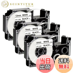 �y���������zYUU �J�V�I �l�[�������h �e�[�v 6mm 9mm 12mm �� ���S�� XR-12WE XR-9WE XR-6WE �݊�CASIO Name Land �e�[�v�J�[�g���b�W �ˁ[�ނ��� ���n������ KL-G2 KL-E300 KL-M7 ���x�����C�^�[ 3�Z�b�g